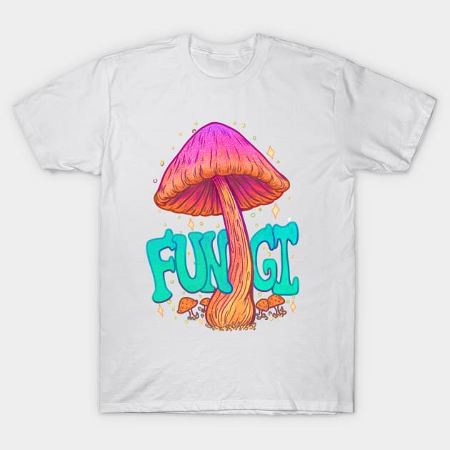 Funki Fungi T-Shirt by INOGArt